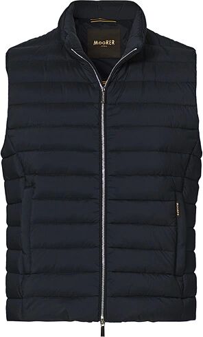 MooRER Padded Down Vest Dark Blue