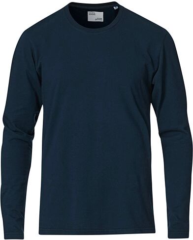 Colorful Standard Classic Organic Long Sleeve T-shirt Navy Blue