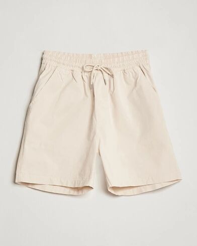 Colorful Standard Classic Organic Twill Drawstring Shorts Ivorry White