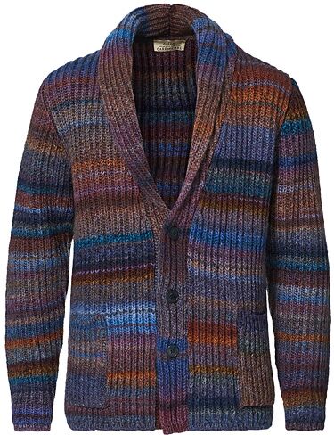 Altea Dégradé Shawl Collar Cardigan Multi