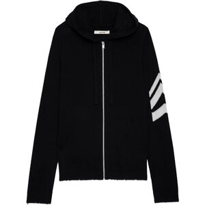 Cardigan Clash Arrow Cachemire Noir - Taille M - Homme