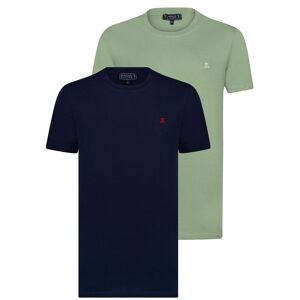 Sir Raymond Tailor - 2 T-Shirts Boden vert/bleu Vertbleu
