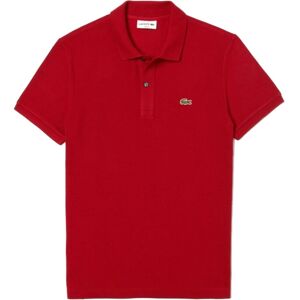 Lacoste Men's Slim Fit Polo Bordeaux, M