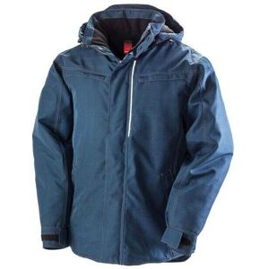 - Parka de travail Robuste Effet Denim Bleu Marine 3XL - Bleu Marine