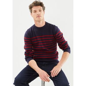 Pull Marin &quot;Groix&quot; Homme par Armor Lux Multicolore XS Accessoires - Publicité