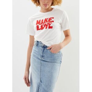 Make Love T-Shirt par Thinking Mu Blanc S Accessoires