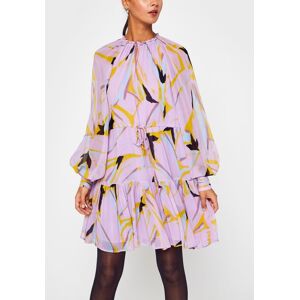 Chives Puff Sleeve Minidress par Essentiel Antwerp Multicolore 42 Accessoires