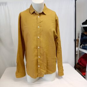 Chemise bonobo jaune - Taille L -  Jaune L - Publicité