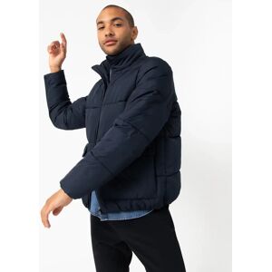 Blouson homme matelasse avec larges poches a rabat - L - bleu fonce - GEMO bleu fonce