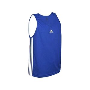 Adidas débardeur Boxe homme polyester bleu - Publicité