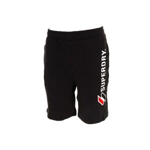 Superdry Short bermuda Sportstyle applique blk short Noir Taille : M - Publicité