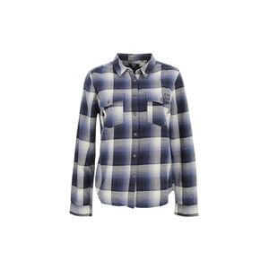 Superdry Chemise manches longues Vintage classic lumberjack blue l Bleu moyen Taille : 38 - Publicité