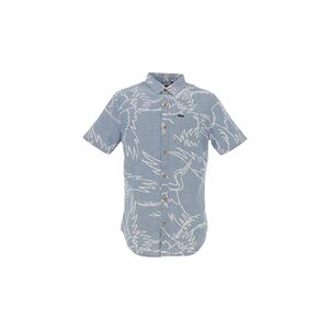 Superdry Chemise manches courtes Vintage loom s/s shirt Bleu ciel Taille : L - Publicité