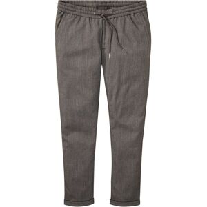 bonprix Pantalon chino taille extensible Slim Fit, longueur raccourcie, Tapered gris 52/46/44/58/42/56/54/40/50/48