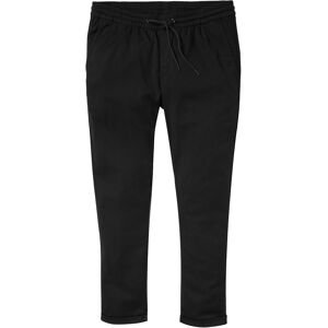 bonprix Pantalon chino taille extensible Slim Fit, longueur raccourcie, Tapered noir 44/52/58/46/42/54/48/40/50/56