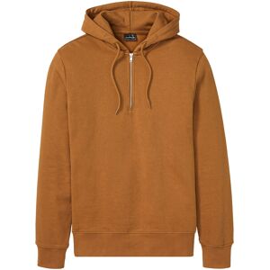 bonprix Sweat-shirt à capuche avec fermeture zippée marron 68/70 (4XL)/56/58 (XL)/64/66 (3XL)/52/54 (L)/60/62 (XXL)/44/46 (S)/48/50 (M) - Publicité