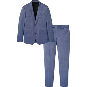 bonprix Costume 2 pieces : veste de costume et pantalon, Slim Fit bleu 48/54/58/66/64/52/60/62/50/56