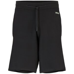 Boss Short Regular Fit en tissu stretch à logo Gris sombre M,L,S,XL,XXL - Publicité