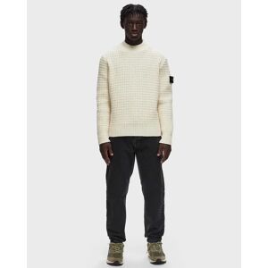 Stone Island MAGLIERIA TAGLIATA T-SHIRT/PIQ men Pullovers white en taille:L