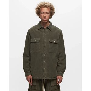 Rick Owens DRKSHDW WOVEN PADDED JACKET - OUTERSHIRT men Overshirts grey en taille:M