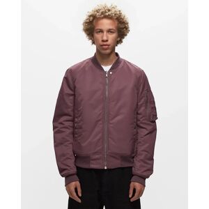 Rick Owens DRKSHDW WOVEN PADDED BOMBER - FLIGHT BOMBER men Bomber Jackets purple en taille:XL