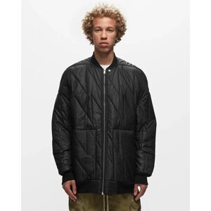 Rick Owens DRKSHDW WOVEN PADDED BOMBER - JUMBO FLIGHT men Bomber Jackets black en taille:M