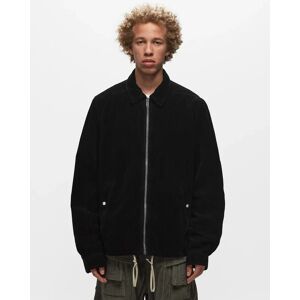 Rick Owens DRKSHDW WOVEN PADDED JACKET - ZIPFRONT JKT men Overshirts black en taille:L