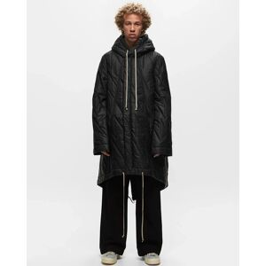 Rick Owens DRKSHDW WOVEN PADDED PARKA - FISHTAIL PARKA men Parkas black en taille:L