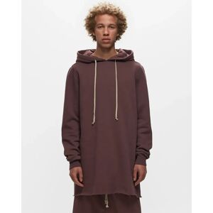 Rick Owens DRKSHDW KNIT SWEATSHIRT - PULLOVER HOODIE men Hoodies purple en taille:M