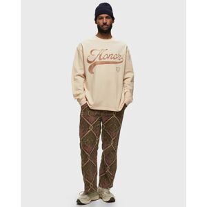 HOLIDAY SCRIPT LS men Longsleeves beige en taille:L