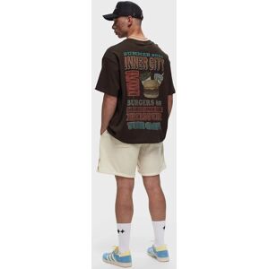 HTG BURGERS SS TEE men Shortsleeves black en taille:M