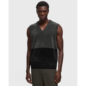 Fred Perry Colourblock Chenille Tank men Vests black grey en taille:L - Publicité