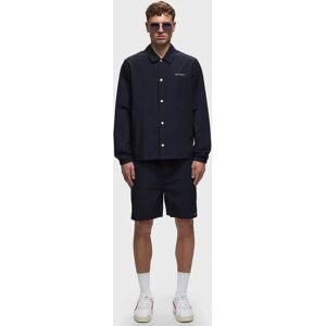 Idris Coach Jacket men Overshirts blue en taille:M