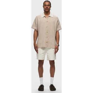 Easton Knitted SS Shirt men Shortsleeves beige en taille:XL