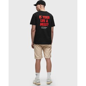 Is Your Life A Mess Tee men Shortsleeves black en taille:L