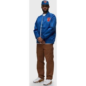 NBA LIGHTWEIGHT SATIN BOMBER VINTAGE LOGO NEW YORK KNICKS men Bomber Jackets blue en taille:L