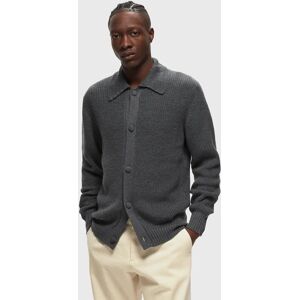 Officine Générale TAHAR ITALIAN MERINOS WOOL men Zippers & Cardigans grey en taille:XL