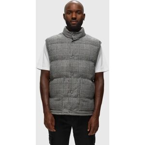 Officine Générale DAMON Liner Vest BRUSHED Wool men Vests grey en taille:XL