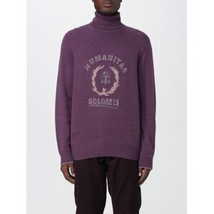 Pull BRUNELLO CUCINELLI Homme couleur Violet 50 - Publicité