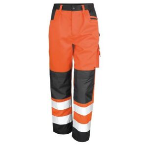 Safeguard Adults Unisex Hi Viz Cargo Trousers