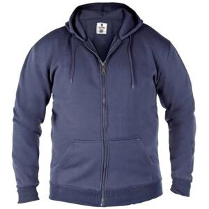 Mens Rockford Kingsize Cantor Zip Through Hooded Sweatshirt