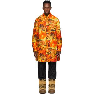 Moncler Genius Manteau Tallac orange en coton 8 Moncler Palm Angels - 3 - Publicité