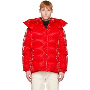 Moncler Blouson Verdon rouge rembourré en duvet - 6 - Publicité