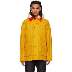 Moncler Genius Manteau court Wight jaune rembourré en duvet édition Barbour - 2 Moncler 1952 - M - Publicité