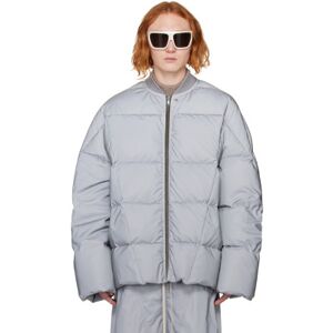 Rick Owens Blouson blanc cassé rembourré en duvet - IT 46 - Publicité