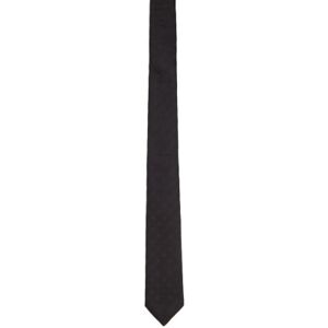 Givenchy Cravate noire à logos 4G - UNI - Publicité