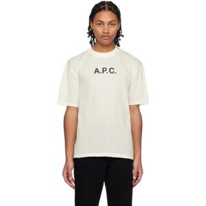 A.P.C. T-shirt Moran blanc - L - Publicité
