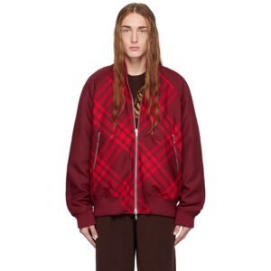 Burberry Blouson aviateur réversible rouge - XS - Publicité