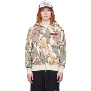 Billionaire Boys Club Pull à capuche multicolore à motif camouflage - XS - Publicité