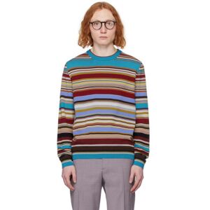 Paul Smith Pull multicolore à rayures - M - Publicité